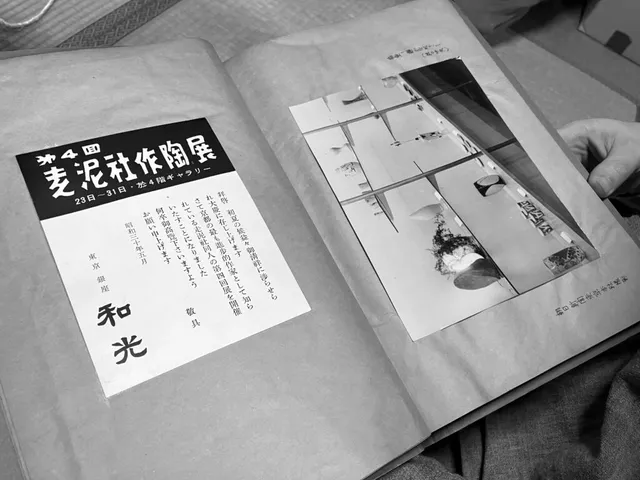 森里龍生さんへのインタビューの様子 2
