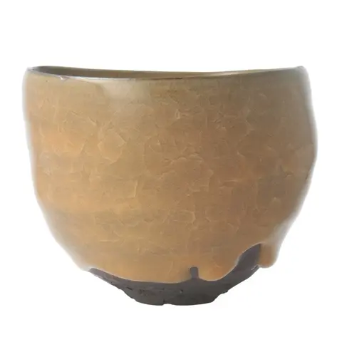 黄瓷 茶盌_1