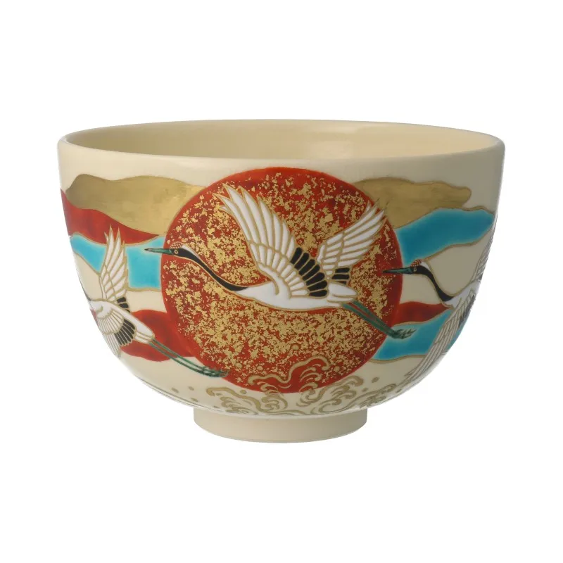日ノ出鶴 茶碗_1
