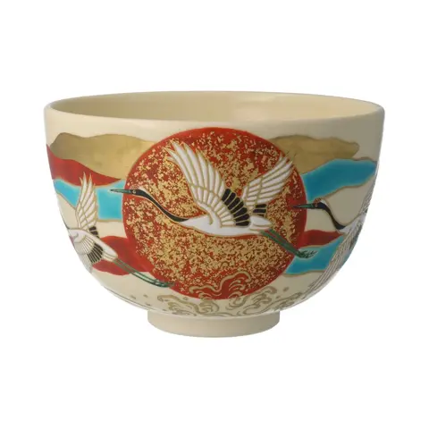 日ノ出鶴 茶碗_1