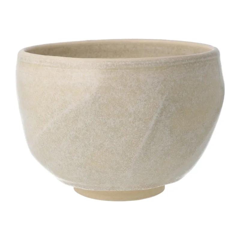 白結晶釉 茶碗_1