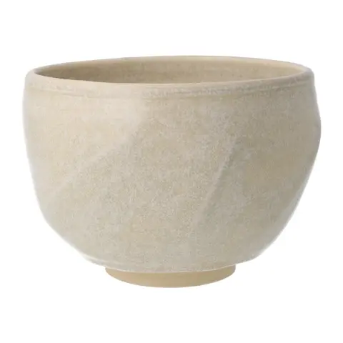白結晶釉 茶碗_1