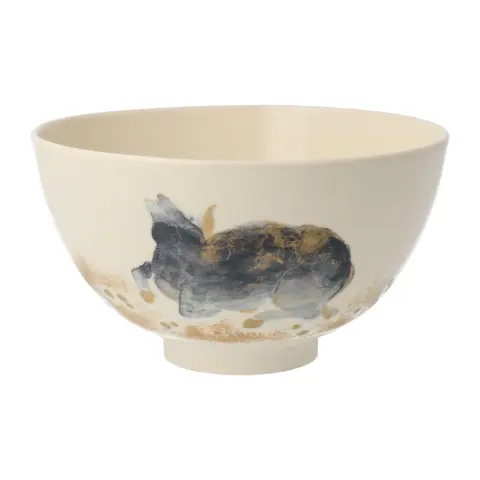 牛之図 茶盌_1