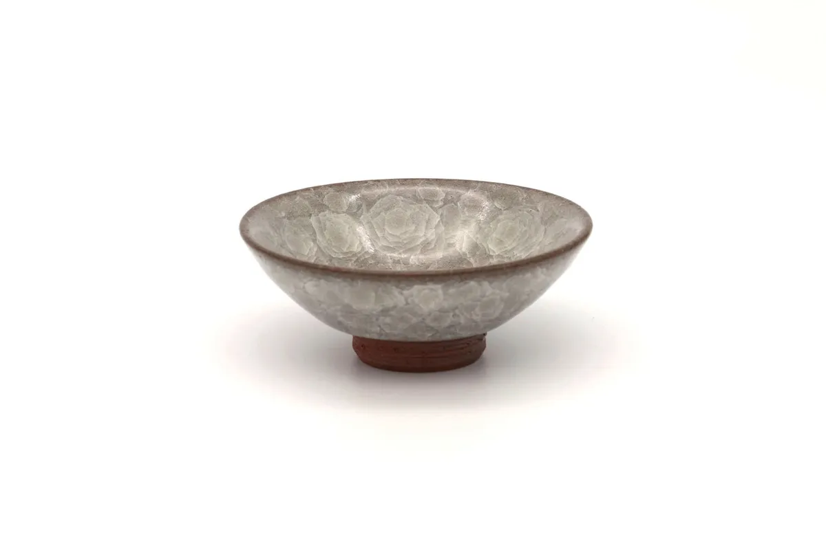 亀甲釉平盃