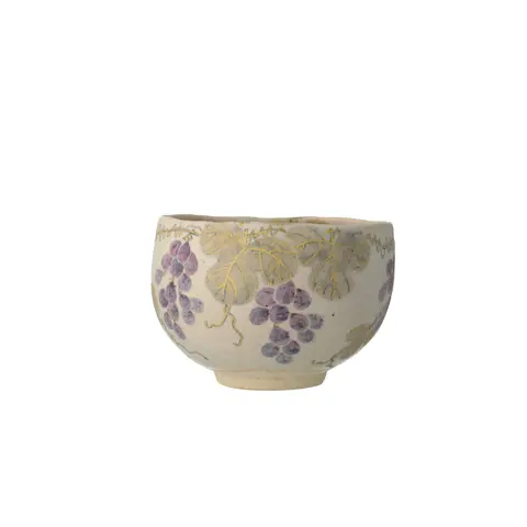 呉須金彩葡萄茶腕