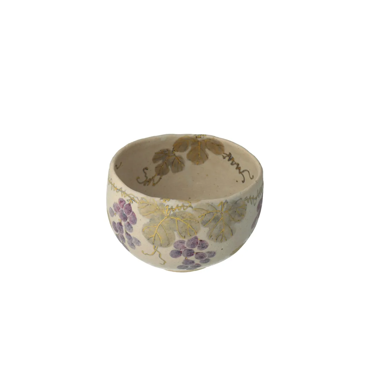 呉須金彩葡萄茶腕（2枚目）