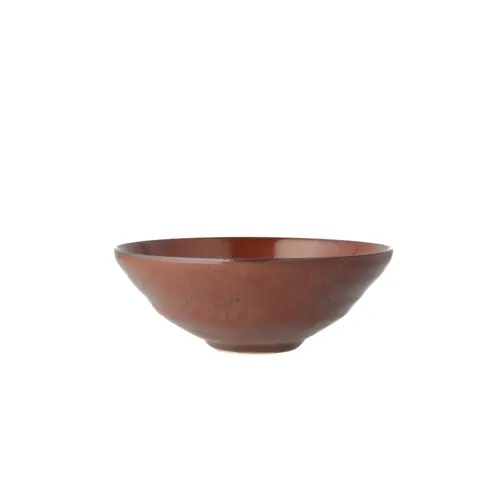 木ノ葉柿天目茶碗