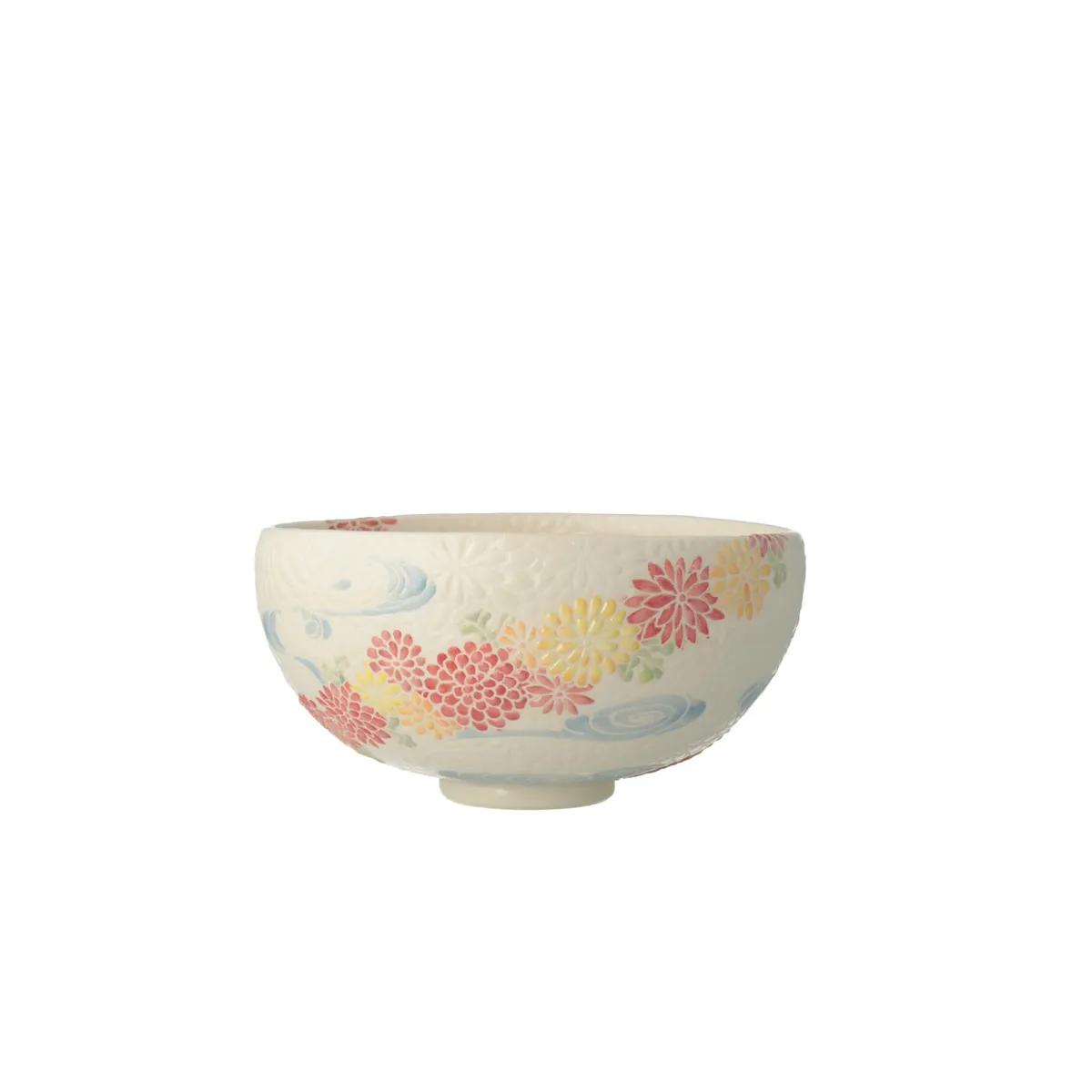 釉はじき茶碗 菊水