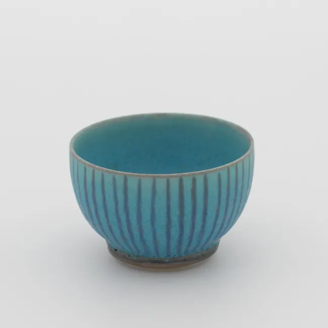 碧彩結晶釉ぐい呑