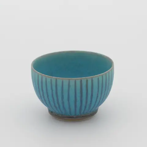 碧彩結晶釉ぐい呑