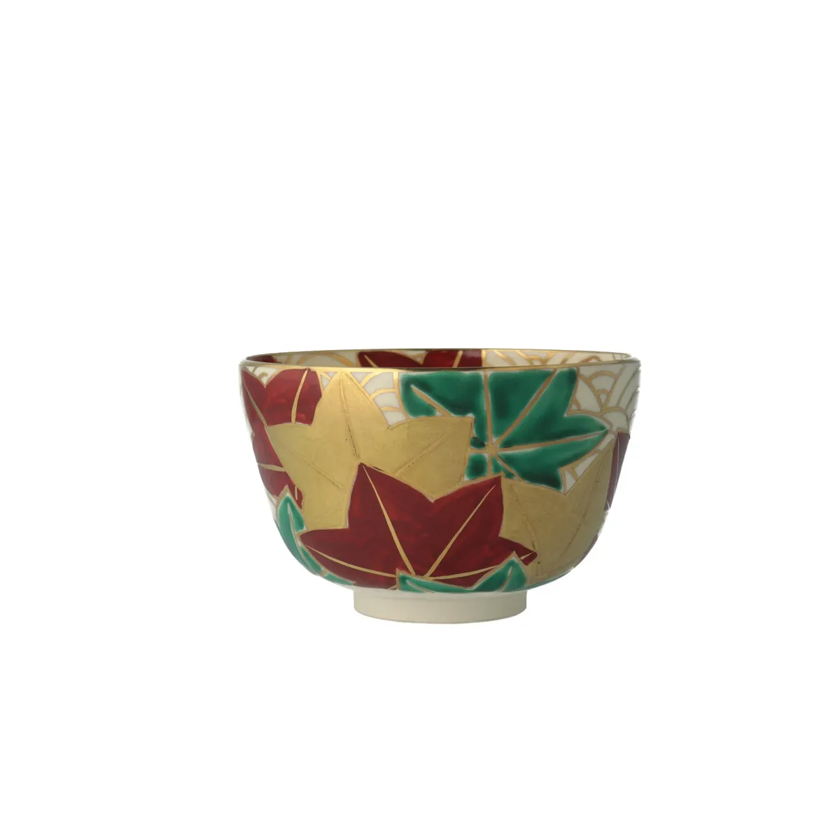 茶碗 紅葉