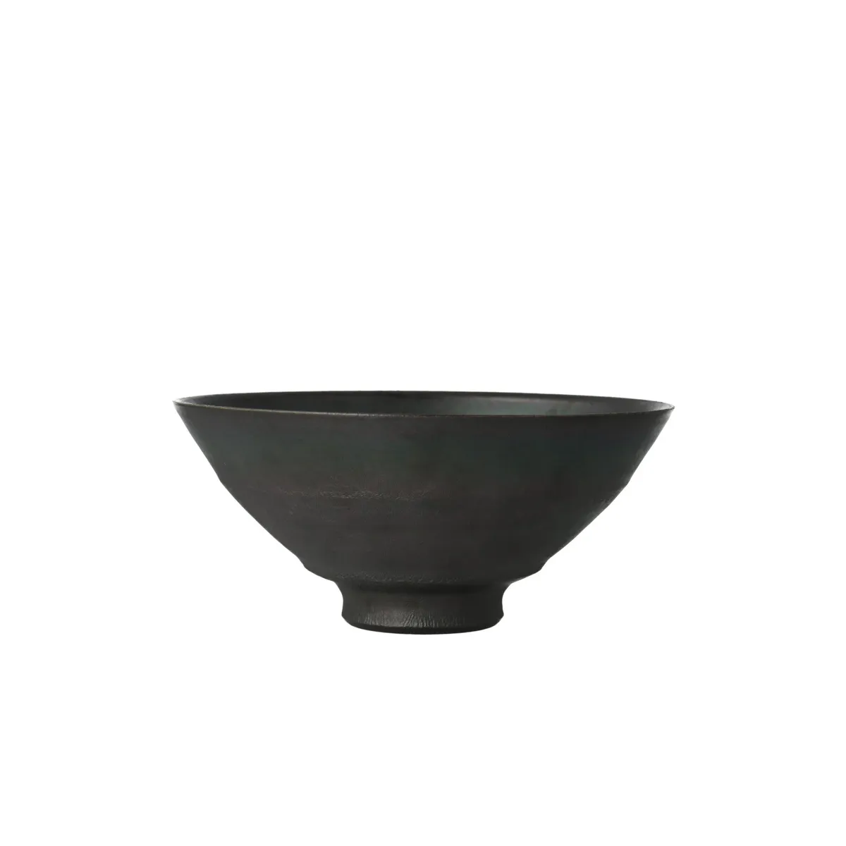 鉄釉茶盌