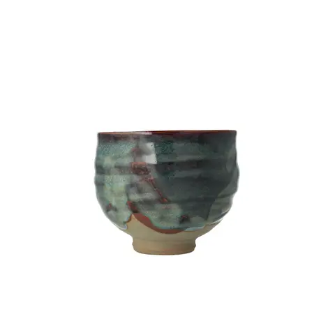 藍瑶変茶盌