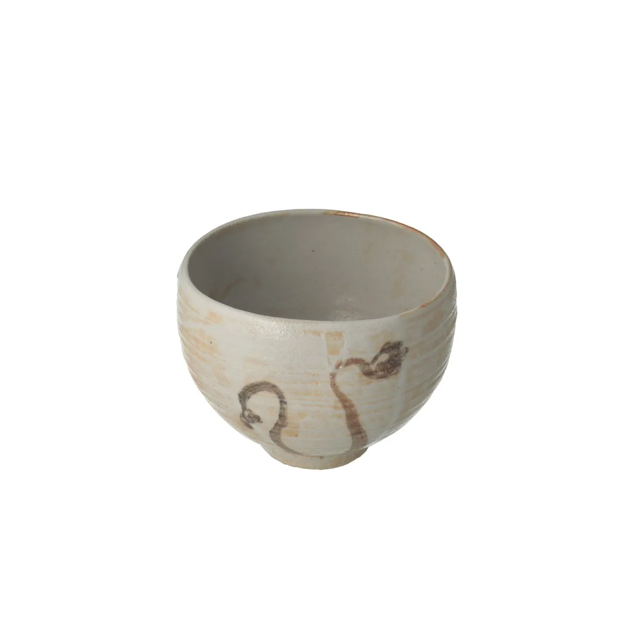銹絵蕨図茶盌（2枚目）