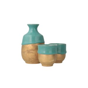 泡文酒器セット